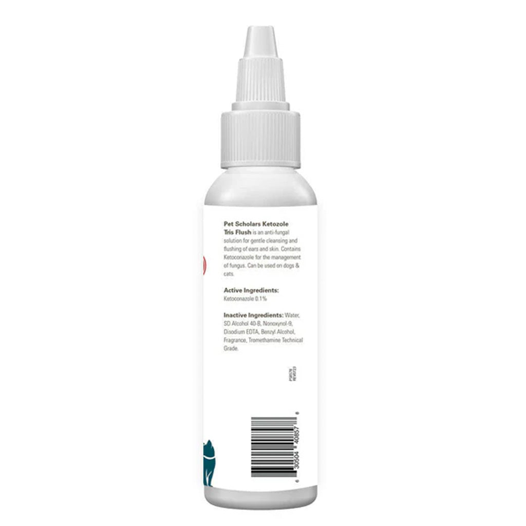 White spray bottle with label on a white background