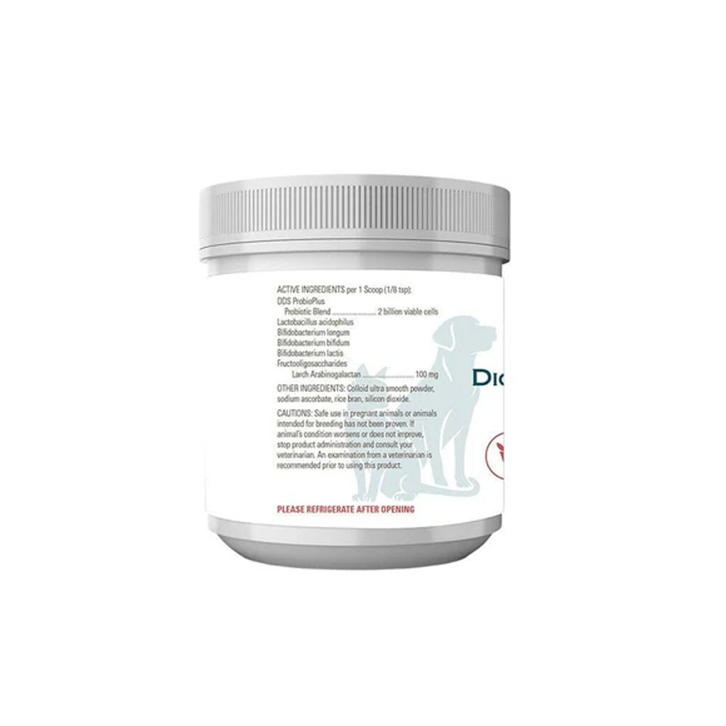 Supplement container with label on a white background