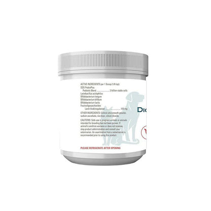 Supplement container with label on a white background