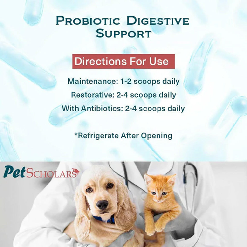 Pet Scholars Probiotic Digestive Support Dogs & Cats | UK – Boss Pets