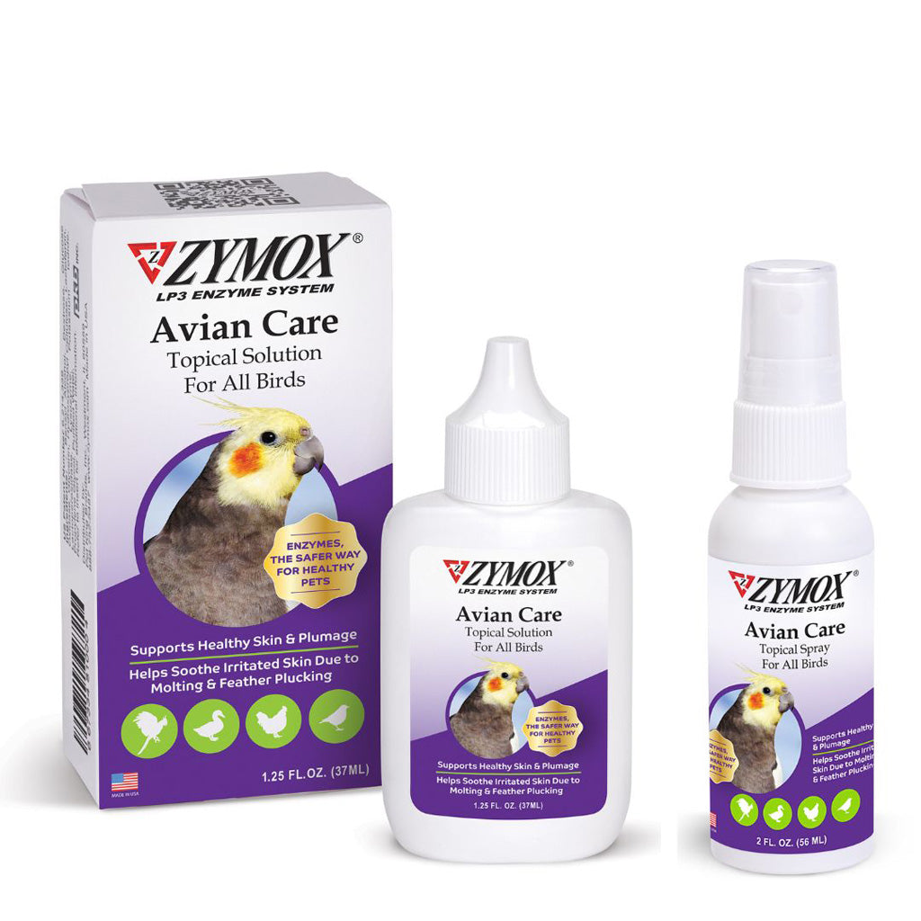 The ZYMOX Avian Care product range