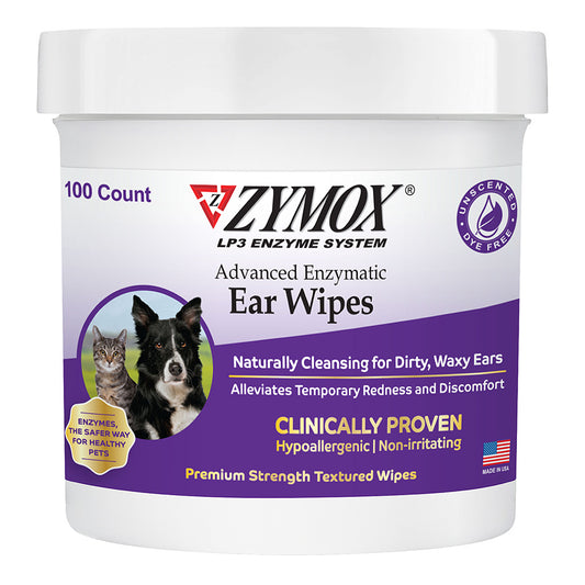 Zymox Advanced Enzymatic Ear Wipes