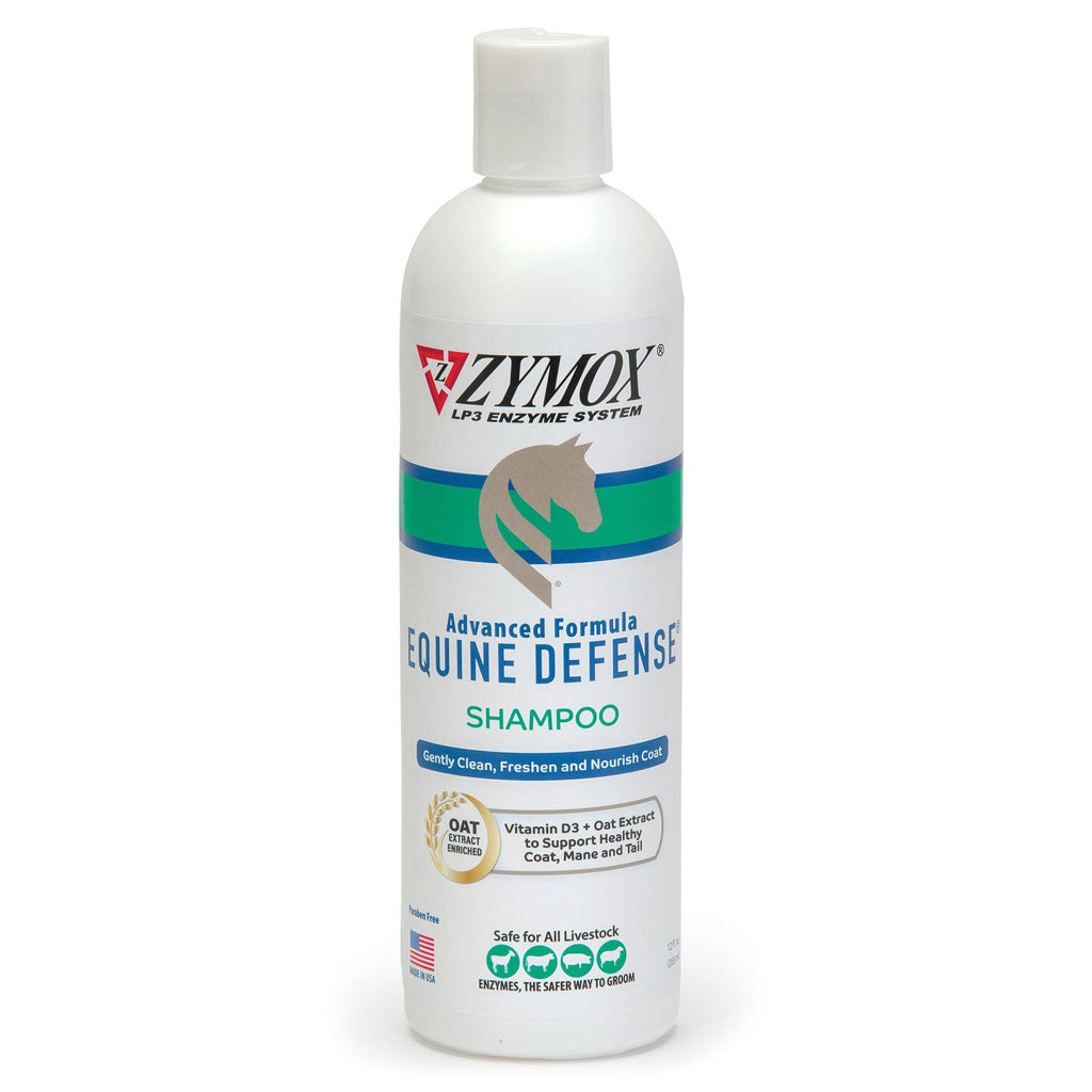 ZYMOX Equine Defense Enzymatic Shampoo bottle for horses